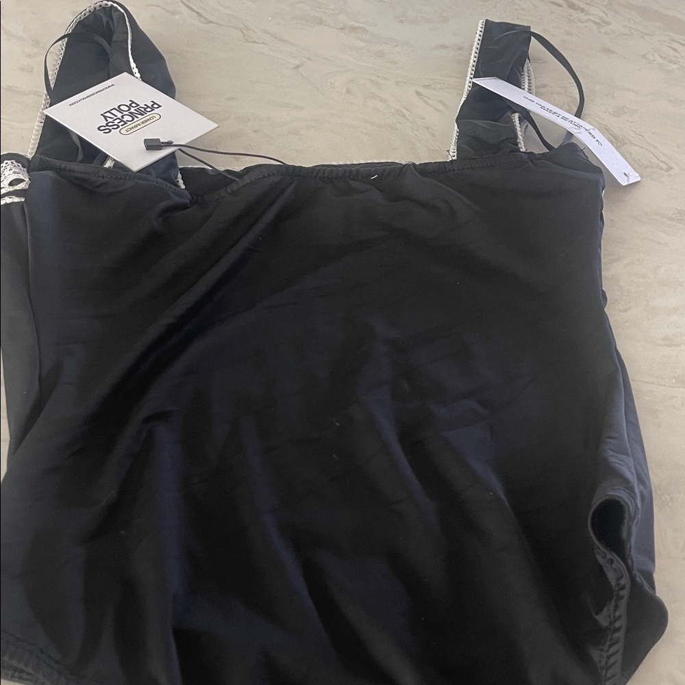 NWT Princess Polly Keating Bodysuit Black size 4 - Picture 8 of 11
